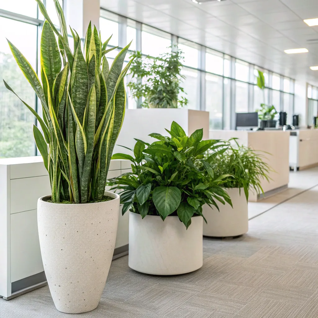 Eco-Friendly Office Plants